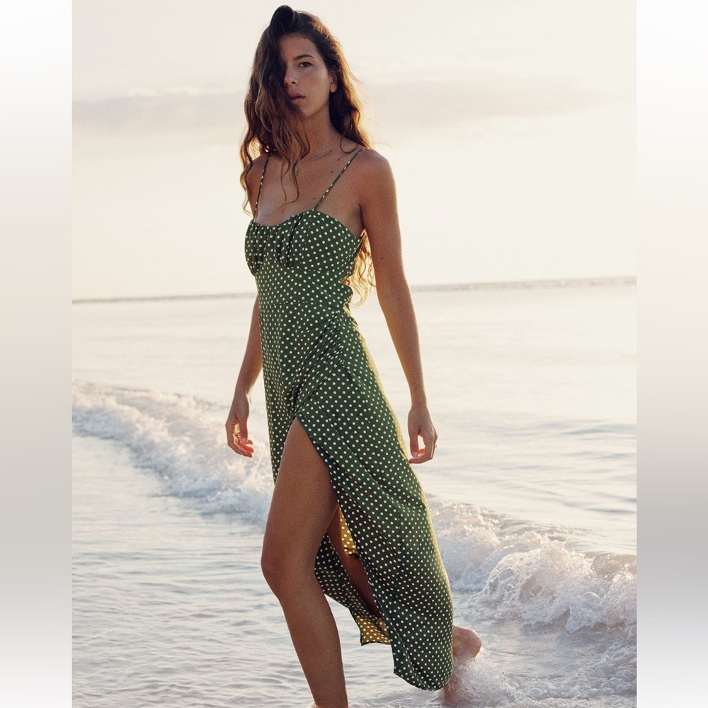 Zara- Polka Dot Corset Style Dress
